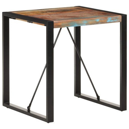 Esstisch aus recyceltem Massivholz, 70 x 70 x 75 cm von vidaXL, Küchen- und Esstische - Ref: Foro24-321597, Preis: 188,48 €, ...