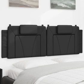 Gepolstertes Kopfteil aus schwarzem Kunstleder, 160 cm. von , Kopf- und Fußteile - Ref: Foro24-374797, Preis: 62,23 €, Rabatt: %