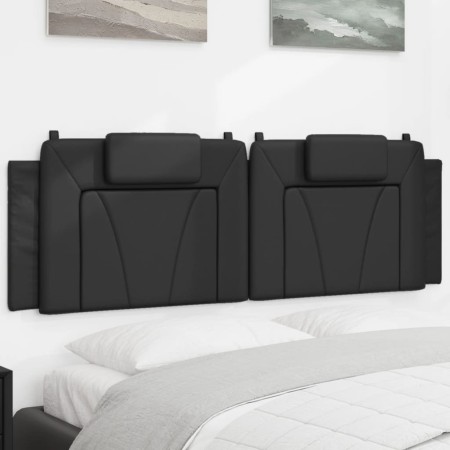 Gepolstertes Kopfteil aus schwarzem Kunstleder, 160 cm. von , Kopf- und Fußteile - Ref: Foro24-374797, Preis: 62,23 €, Rabatt: %