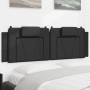 Gepolstertes Kopfteil aus schwarzem Kunstleder, 160 cm. von , Kopf- und Fußteile - Ref: Foro24-374797, Preis: 62,23 €, Rabatt: %