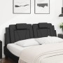 Gepolstertes Kopfteil aus schwarzem Kunstleder, 160 cm. von , Kopf- und Fußteile - Ref: Foro24-374797, Preis: 62,23 €, Rabatt: %