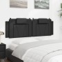 Gepolstertes Kopfteil aus schwarzem Kunstleder, 160 cm. von , Kopf- und Fußteile - Ref: Foro24-374797, Preis: 62,23 €, Rabatt: %