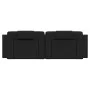Padded black synthetic leather headboard 160 cm by , Headboards and footboards - Ref: Foro24-374797, Price: 61,14 €, Discount: %