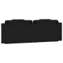 Padded black synthetic leather headboard 160 cm by , Headboards and footboards - Ref: Foro24-374797, Price: 61,14 €, Discount: %