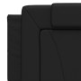 Gepolstertes Kopfteil aus schwarzem Kunstleder, 160 cm. von , Kopf- und Fußteile - Ref: Foro24-374797, Preis: 62,23 €, Rabatt: %