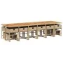 Set comedor de jardín 17 pzas con cojines ratán sintético beige de , Conjuntos de jardín - Ref: Foro24-3278139, Precio: 1,00 ...