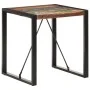Esstisch aus recyceltem Massivholz, 70 x 70 x 75 cm von vidaXL, Küchen- und Esstische - Ref: Foro24-321597, Preis: 184,94 €, ...