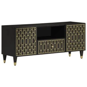 Massives Mangoholz-TV-Möbel 105x33x46 cm von , TV-Möbel - Ref: Foro24-358334, Preis: 80,86 €, Rabatt: %