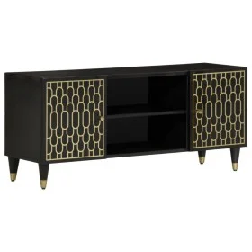 Mueble de TV madera maciza de mango 105x33x46 cm by , TV Furniture - Ref: Foro24-358320, Price: 91,04 €, Discount: %