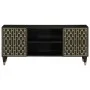 Mueble de TV madera maciza de mango 105x33x46 cm by , TV Furniture - Ref: Foro24-358320, Price: 91,04 €, Discount: %