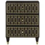 Massivholz-Nachttisch aus Mangoholz 50x33x60 cm von , Nachttische - Ref: Foro24-358329, Preis: 104,27 €, Rabatt: %