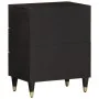 Massivholz-Nachttisch aus Mangoholz 50x33x60 cm von , Nachttische - Ref: Foro24-358329, Preis: 104,27 €, Rabatt: %