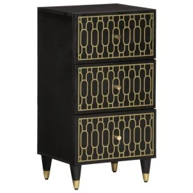 Massivholz-Nebenschrank aus Mangoholz 40x33x75 cm von , Sideboards - Ref: Foro24-358343, Preis: 97,73 €, Rabatt: %