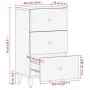 Armario auxiliar madera maciza de mango 40x33x75 cm by , Sideboards - Ref: Foro24-358343, Price: 97,73 €, Discount: %