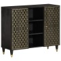 Armario auxiliar madera maciza de mango 90x33x75 cm de , Aparadores - Ref: Foro24-358348, Precio: 148,08 €, Descuento: %