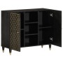Armario auxiliar madera maciza de mango 90x33x75 cm de , Aparadores - Ref: Foro24-358348, Precio: 148,08 €, Descuento: %