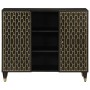 Armario auxiliar madera maciza de mango 90x33x75 cm de , Aparadores - Ref: Foro24-358348, Precio: 148,08 €, Descuento: %