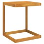 Tisch in C-Form aus massivem Akazienholz, 42x40x50 cm. von , Gartentische - Ref: Foro24-365857, Preis: 39,55 €, Rabatt: %