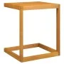 Mesa en forma de C madera maciza de acacia 42x40x50 cm by , Garden tables - Ref: Foro24-365857, Price: 37,30 €, Discount: %