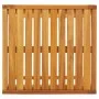 Mesa en forma de C madera maciza de acacia 42x40x50 cm by , Garden tables - Ref: Foro24-365857, Price: 37,30 €, Discount: %