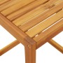 Tisch in C-Form aus massivem Akazienholz, 42x40x50 cm. von , Gartentische - Ref: Foro24-365857, Preis: 39,55 €, Rabatt: %