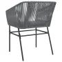 Gartensofas mit Kissen 2 Stück Kunststoff-Rattan Grau von , Gartenstühle - Ref: Foro24-369104, Preis: 140,38 €, Rabatt: %