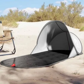 Tienda de playa pop-up impermeable gris by , tents - Ref: Foro24-4004157, Price: 28,14 €, Discount: %