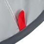 Tienda de playa pop-up impermeable gris