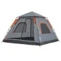 Tienda de campaña iglú 5 personas apertura rápida gris/naranja de , Tiendas de campaña - Ref: Foro24-4004148, Precio: 140,63 ...