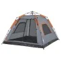 Iglu-Zelt für 5 Personen, schnelles Öffnen, grau/orange. von , Zelte - Ref: Foro24-4004148, Preis: 140,63 €, Rabatt: %