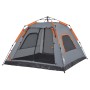 Iglu-Zelt für 5 Personen, schnelles Öffnen, grau/orange. von , Zelte - Ref: Foro24-4004148, Preis: 122,40 €, Rabatt: %