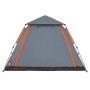 Iglu-Zelt für 5 Personen, schnelles Öffnen, grau/orange. von , Zelte - Ref: Foro24-4004148, Preis: 122,40 €, Rabatt: %