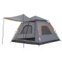 Iglu-Zelt für 5 Personen, schnelles Öffnen, grau/orange. von , Zelte - Ref: Foro24-4004148, Preis: 140,63 €, Rabatt: %
