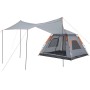 Iglu-Zelt für 5 Personen, schnelles Öffnen, grau/orange. von , Zelte - Ref: Foro24-4004148, Preis: 122,40 €, Rabatt: %