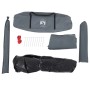 Tienda de campaña iglú 5 personas apertura rápida gris/naranja by , tents - Ref: Foro24-4004148, Price: 122,40 €, Discount: %