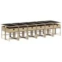Set comedor de jardín con cojines 13 pzas ratán sintético beige von , Gartensets - Ref: Foro24-3278075, Preis: 930,90 €, Raba...