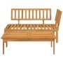 Set de sofás de palets de jardín 2 pzas madera maciza de acacia by , Outdoor sofas - Ref: Foro24-365848, Price: 199,75 €, Dis...