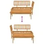 Set de sofás de palets de jardín 2 pzas madera maciza de acacia by , Outdoor sofas - Ref: Foro24-365848, Price: 199,75 €, Dis...