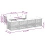 Set de sofás de jardín y cojines 8 piezas ratán sintético gris by , Garden sets - Ref: Foro24-3261753, Price: 689,06 €, Disco...