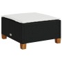 Set de muebles de jardín 5 pzas y cojines ratán sintético negro by , Garden sets - Ref: Foro24-3261785, Price: 369,26 €, Disc...