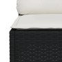 Set de muebles de jardín 5 pzas y cojines ratán sintético negro by , Garden sets - Ref: Foro24-3261785, Price: 369,26 €, Disc...