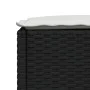 Set de muebles de jardín 5 pzas y cojines ratán sintético negro by , Garden sets - Ref: Foro24-3261785, Price: 380,04 €, Disc...