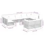 Set de sofás de jardín 10 pzas con cojines ratán sintético gris by , Garden sets - Ref: Foro24-3261999, Price: 830,73 €, Disc...