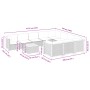 Garden sofa set 11 pieces and black synthetic rattan cushions by , Garden sets - Ref: Foro24-3262037, Price: 815,15 €, Discou...