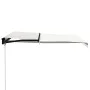 Manuell einziehbare Markise mit cremefarbener LED 300x250 cm von vidaXL, Markisen - Ref: Foro24-3055221, Preis: 277,03 €, Rab...