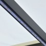 Manual retractable awning with cream LED 300x250 cm by vidaXL, Awnings - Ref: Foro24-3055221, Price: 276,76 €, Discount: %