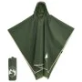Poncho de lluvia con capucha diseño 2 en 1 verde 223x145 cm by , Camping and hiking - Ref: Foro24-4004197, Price: 19,69 €, Di...