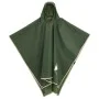 Poncho de lluvia con capucha diseño 2 en 1 verde 223x145 cm by , Camping and hiking - Ref: Foro24-4004197, Price: 19,69 €, Di...