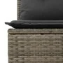 Gartensofagarnitur 11-teilig mit grauen Polstern aus synthetischem Rattan von , Gartensets - Ref: Foro24-3268800, Preis: 765,...