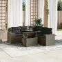 Set de muebles de jardín 6 pzas y cojines ratán sintético gris de , Conjuntos de jardín - Ref: Foro24-3269160, Precio: 435,21...